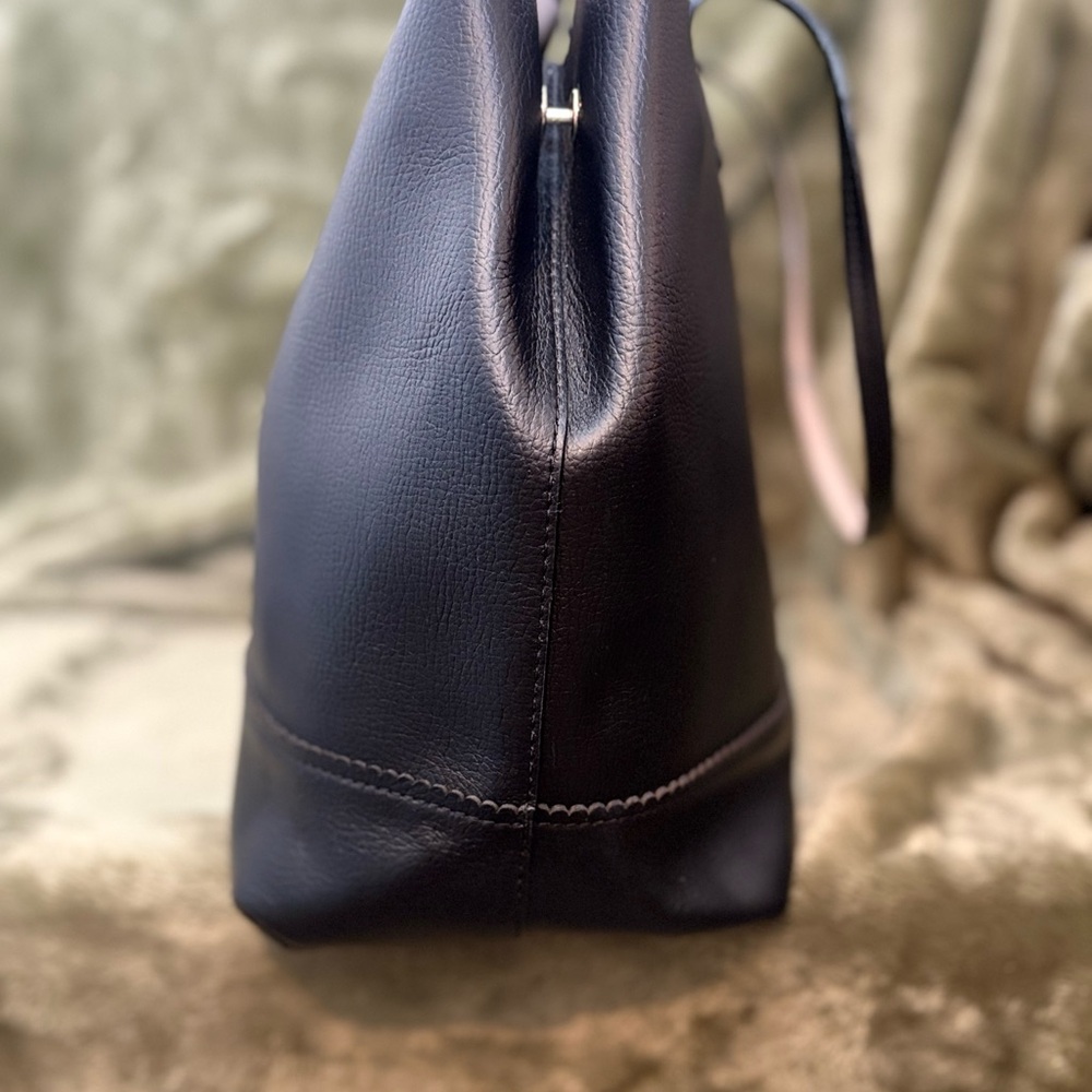 Kate Spade Black Tote with Bow Accent - Picture 3 of 10
